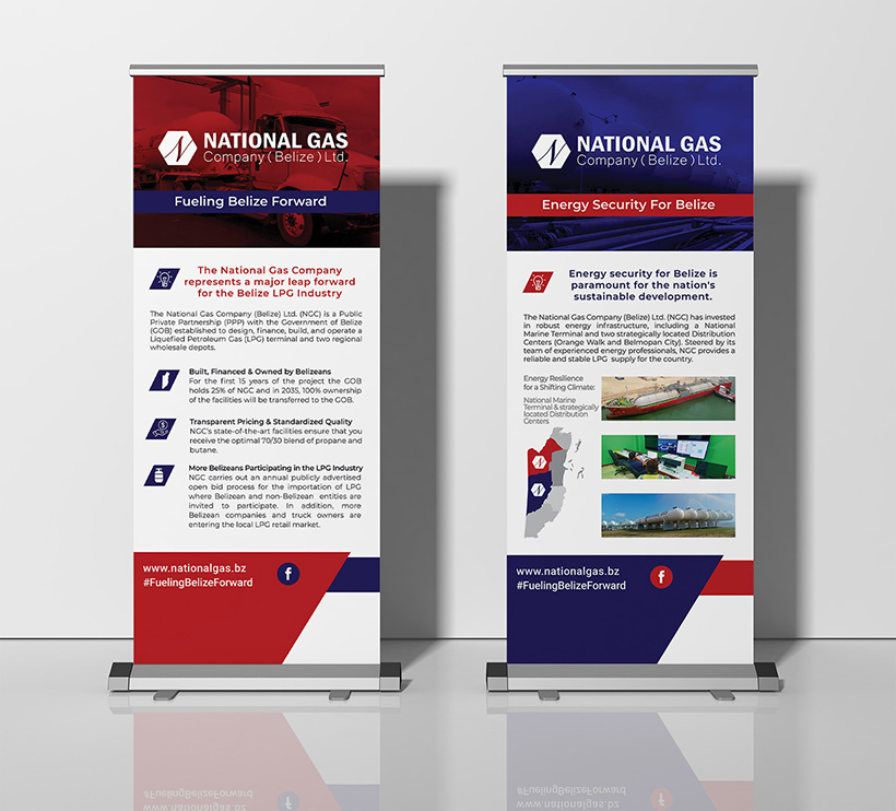 National Gas - Rollup Banners